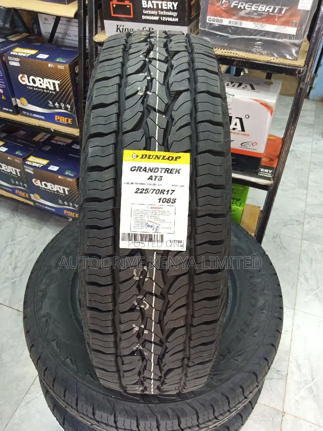 225/70r17 Dunlop Tyre