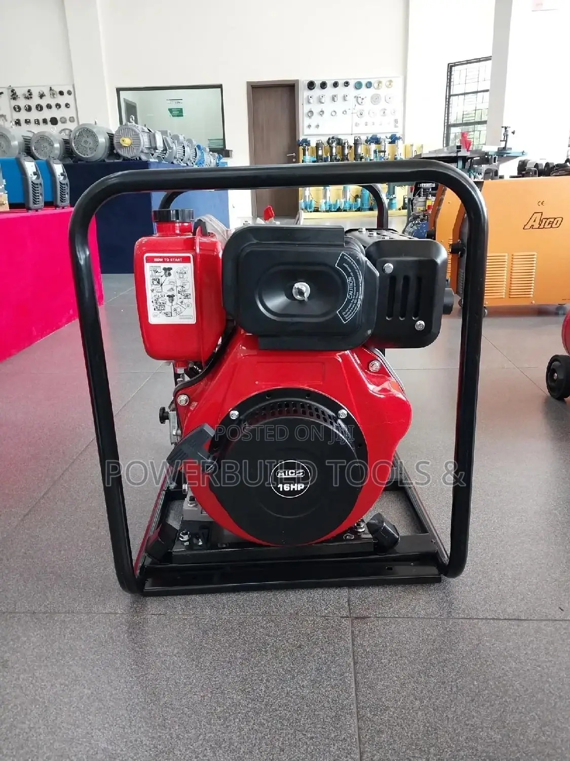 Aico 3" Diesel High-pressure Waterpump 16hp