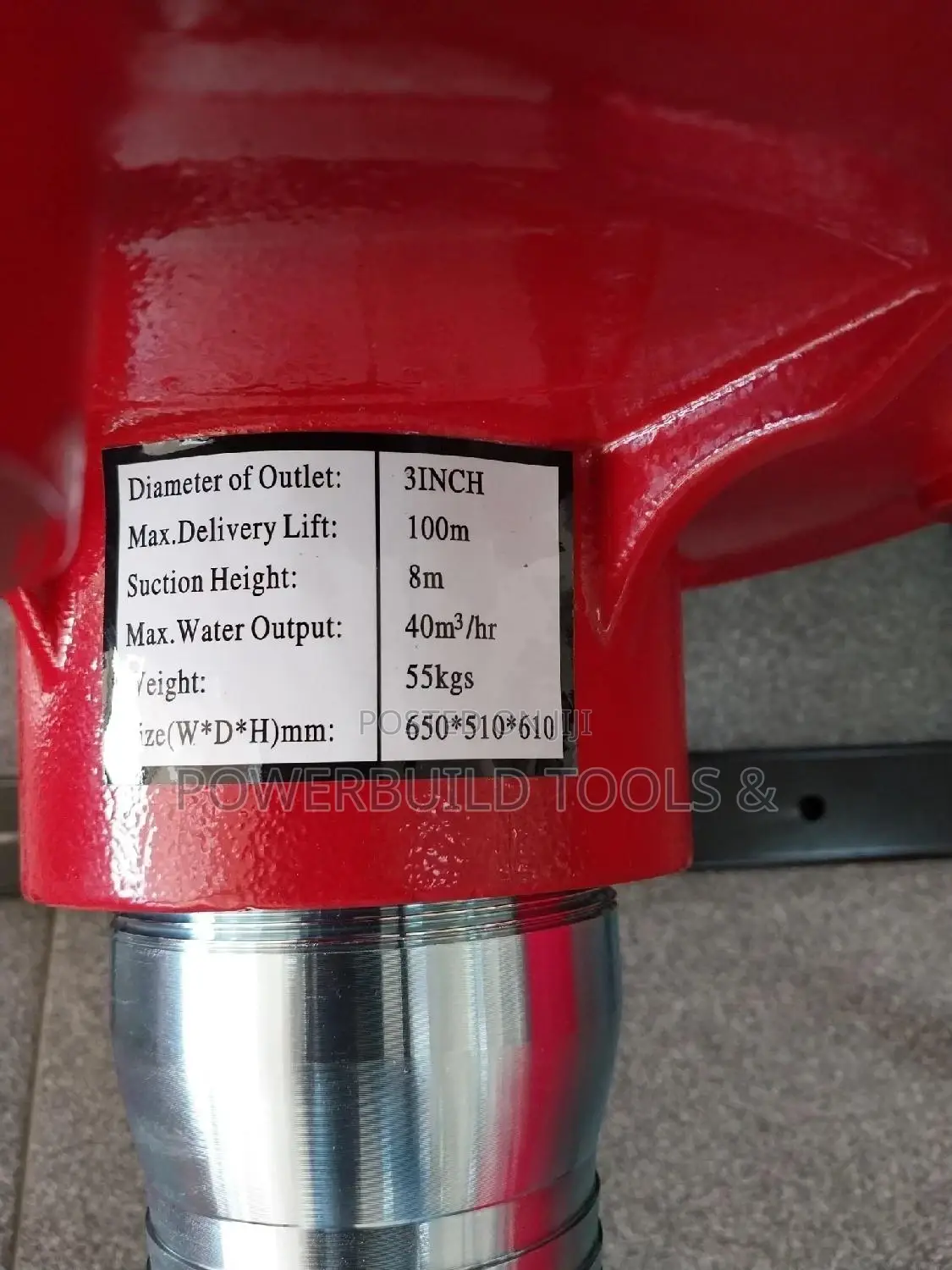 Aico 3" Diesel High-pressure Waterpump 16hp