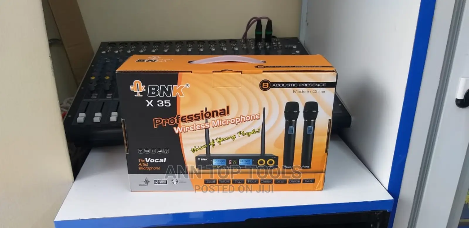 BNK X35 UHF 2 Wireless Microphone