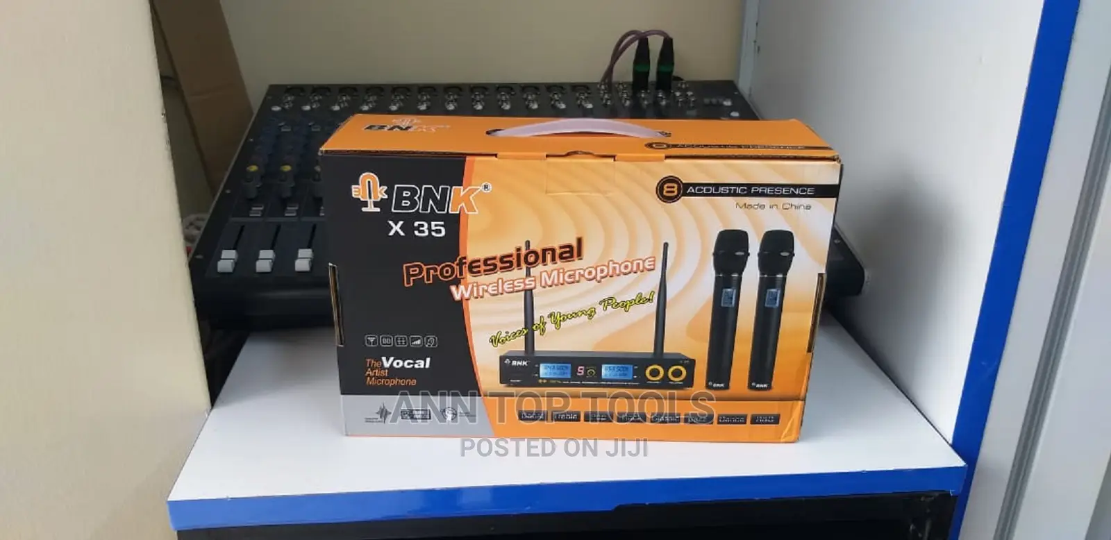 BNK X35 UHF 2 Wireless Microphone