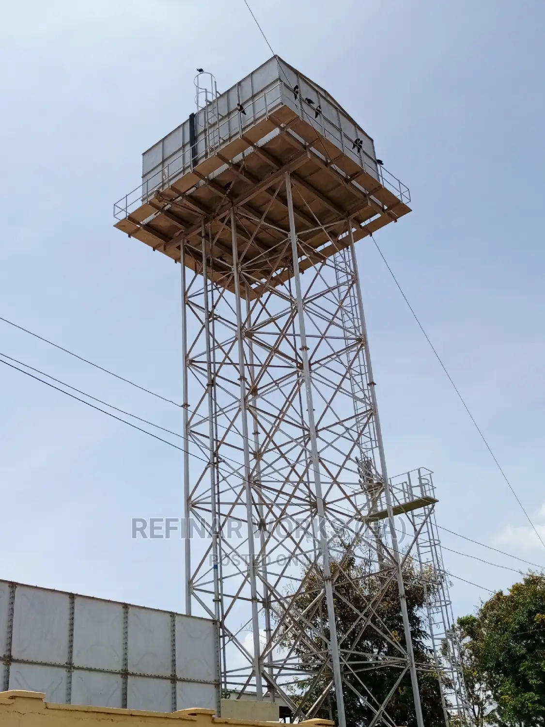Steel Water Tank Towers