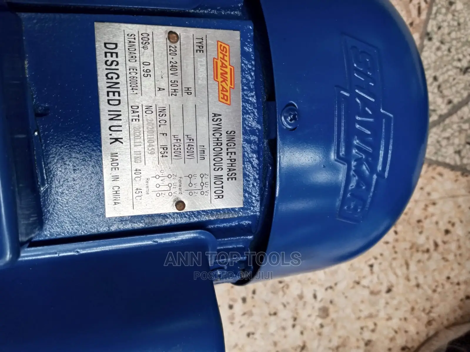 SHANKAR 1.5HP High Speed Motor