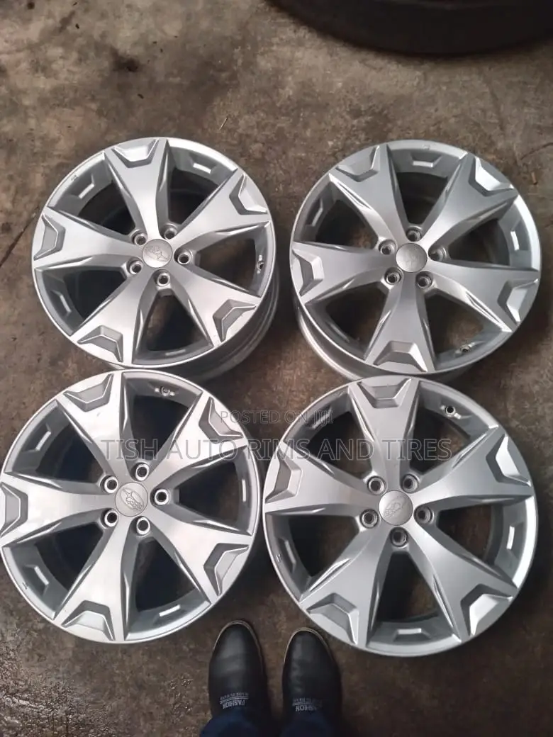 Subaru 17 Inch Rims Set Ex Japan