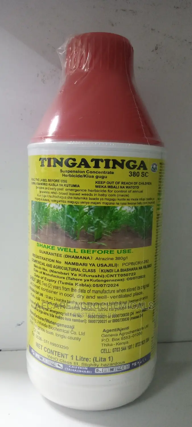 Tingatinga 380sc Selective Maize  Herbicide 1 Litre