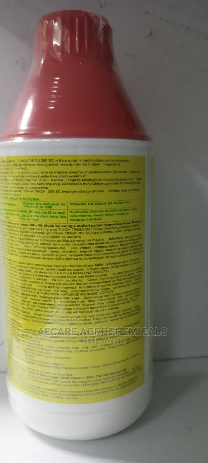 Tingatinga 380sc Selective Maize  Herbicide 1 Litre