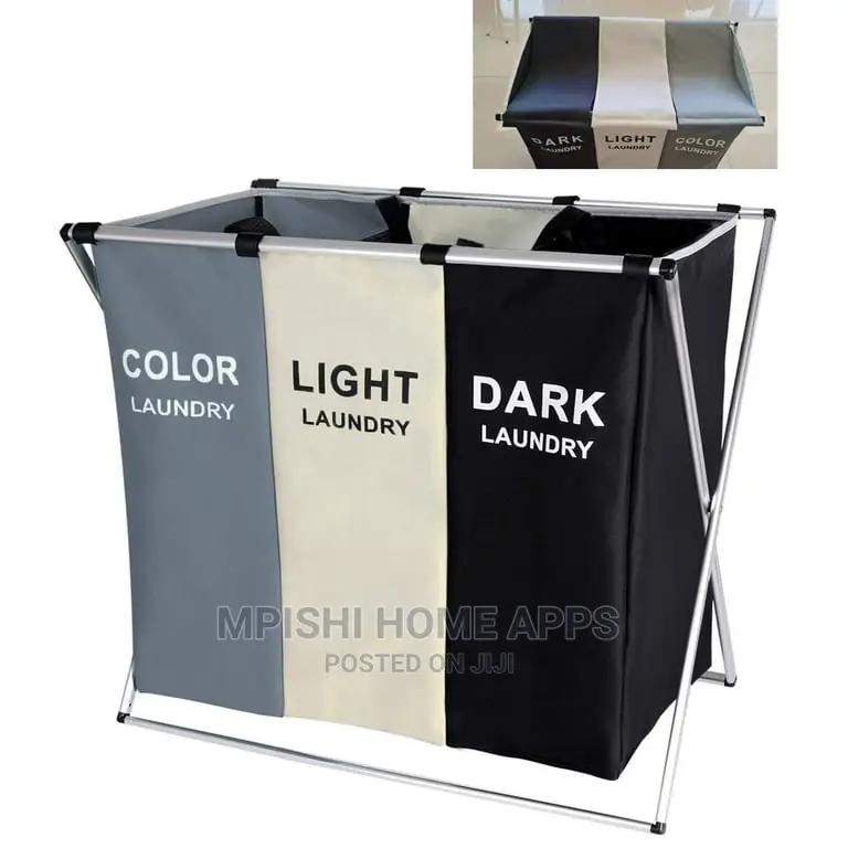 3 Section Laundry Basket