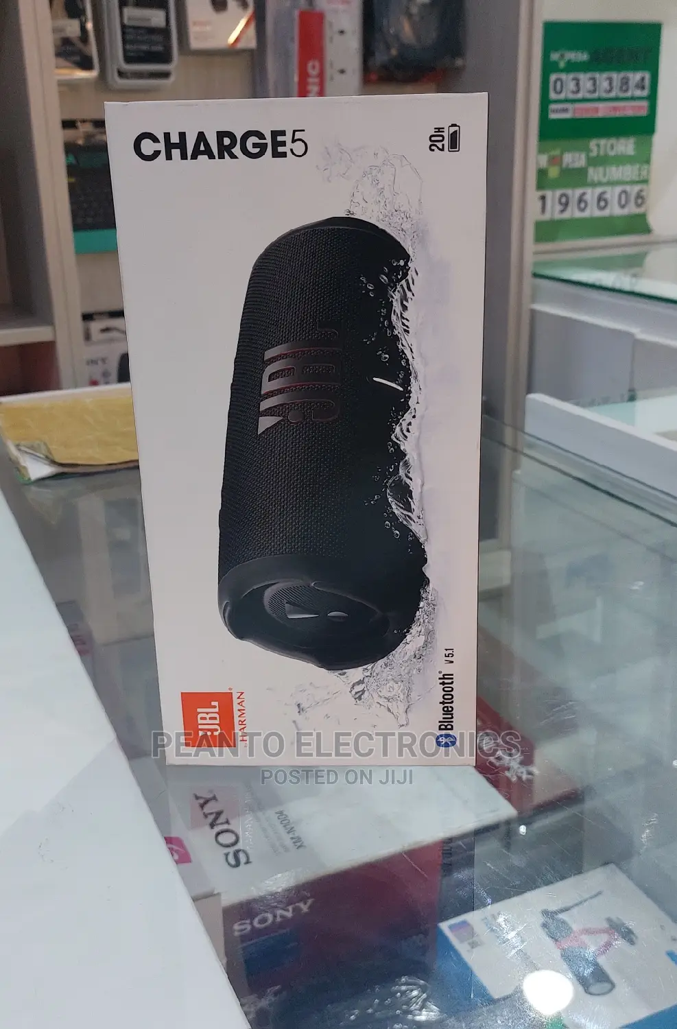 JBL Charge 5 Waterproof Portable Bluetooth Speaker