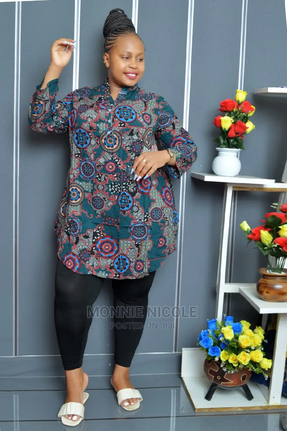 Stylish Top Dress Plus Tight/Maternity Dress