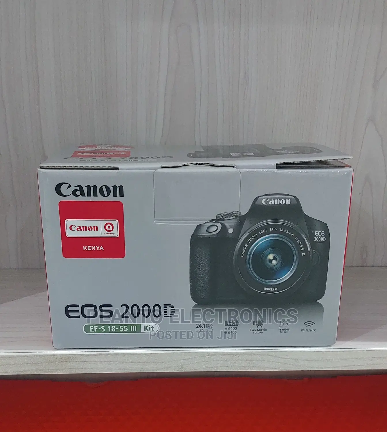 Canon Eos 2000d DSLR Camera With 18-55mm Lens