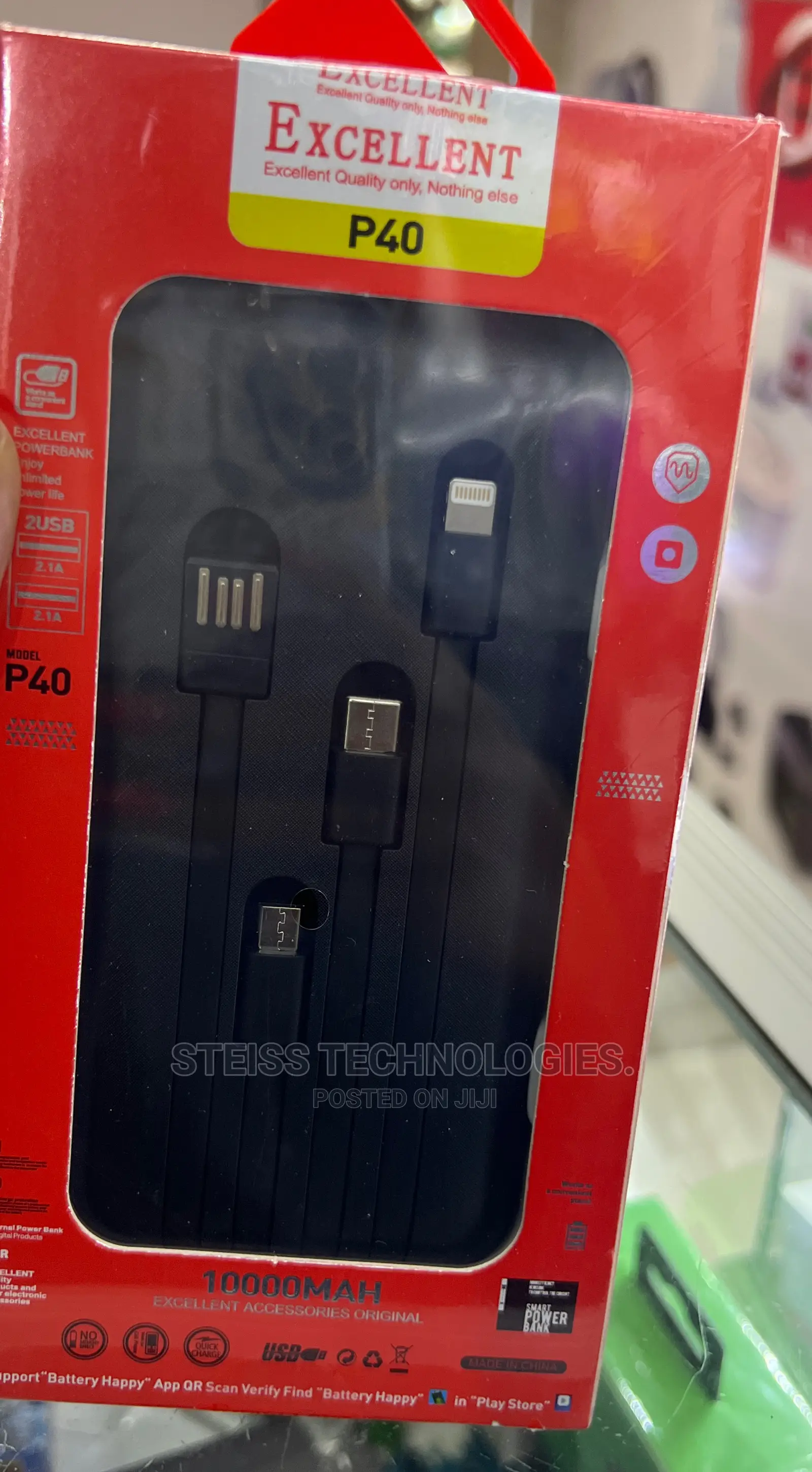 10000mah Excellent Powerbank.