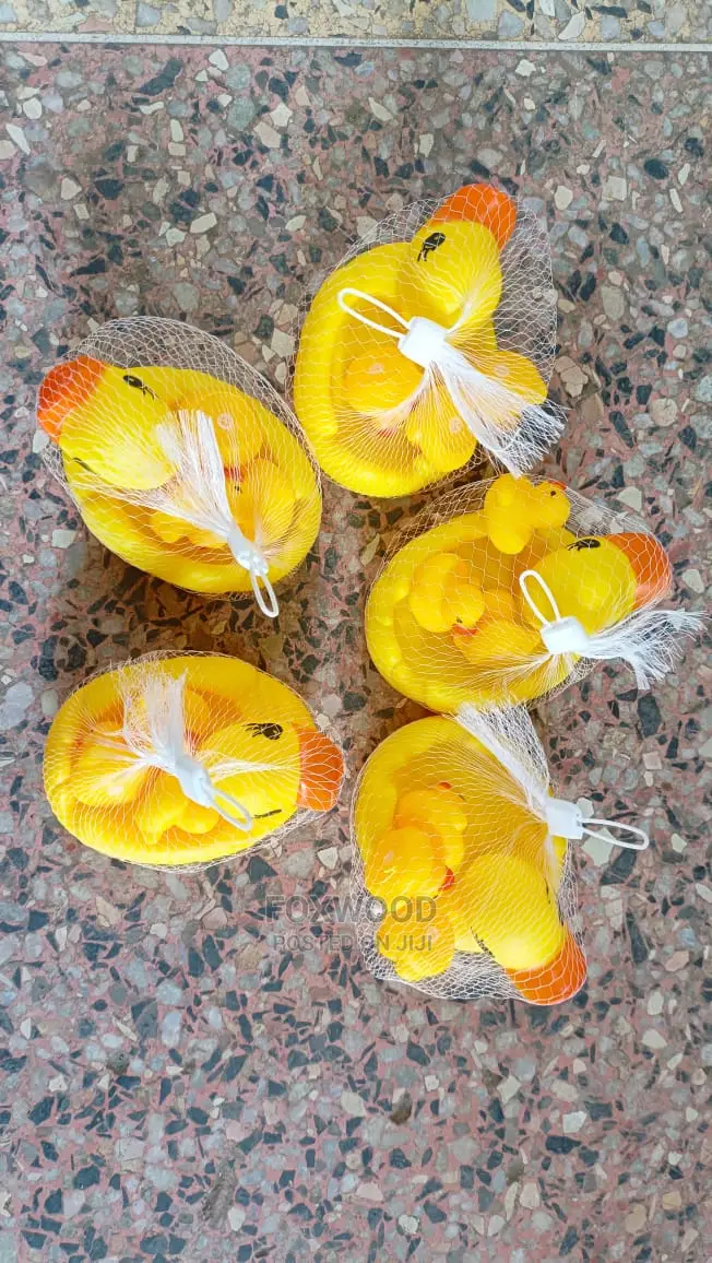 4 Baby Bath Duck Toys