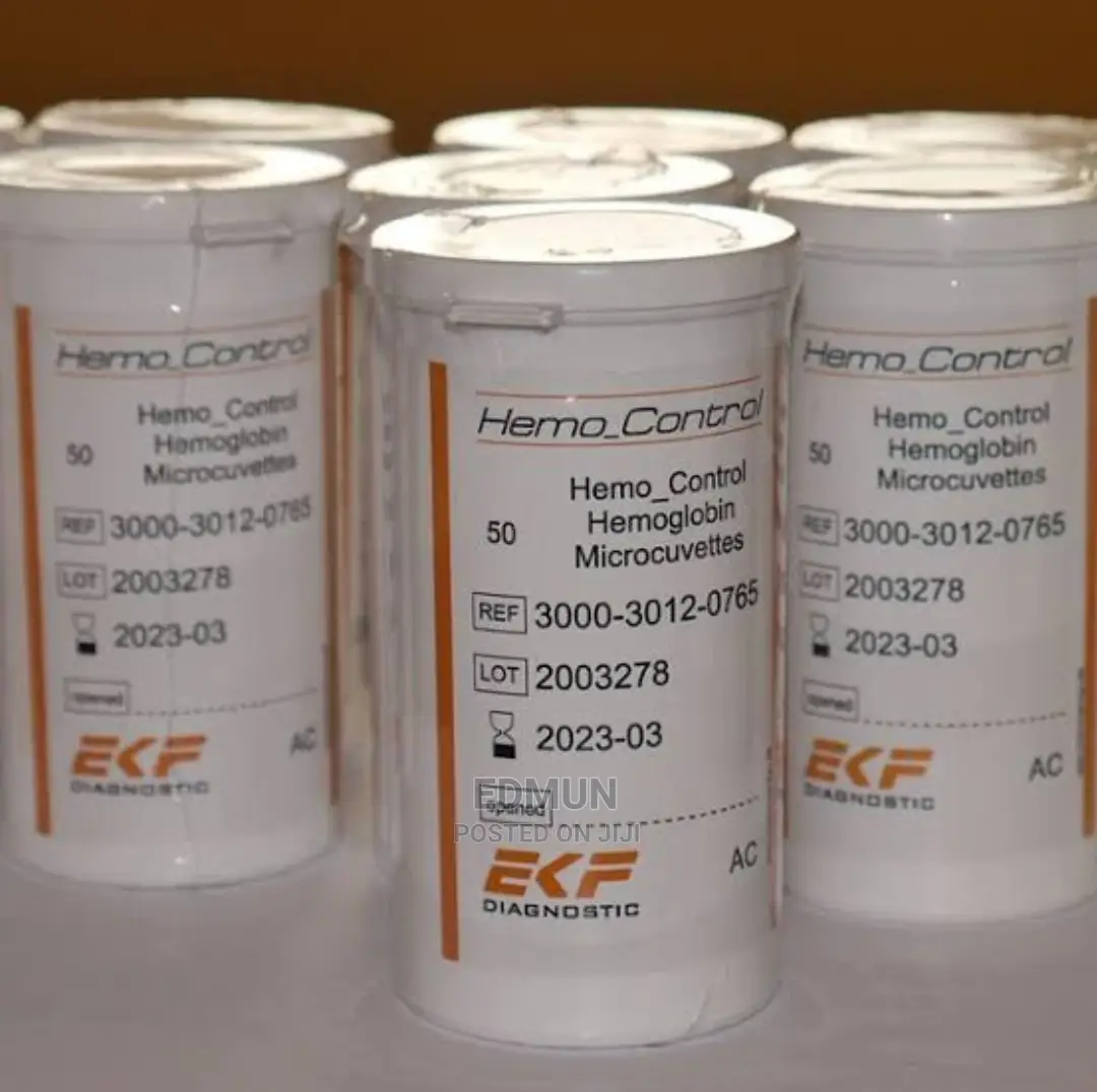 Hemocontrol Hemoglobin Microcuvvetes