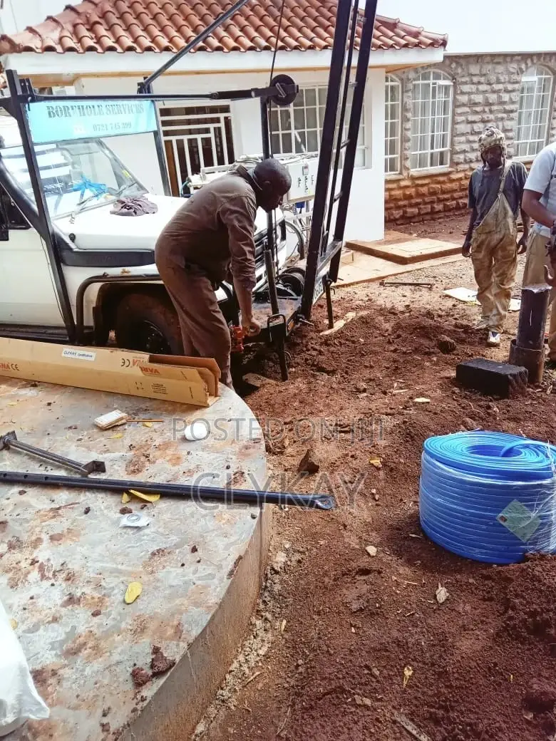 Borehole Services, Pump Lifting, Pump Lowering, Flushing
