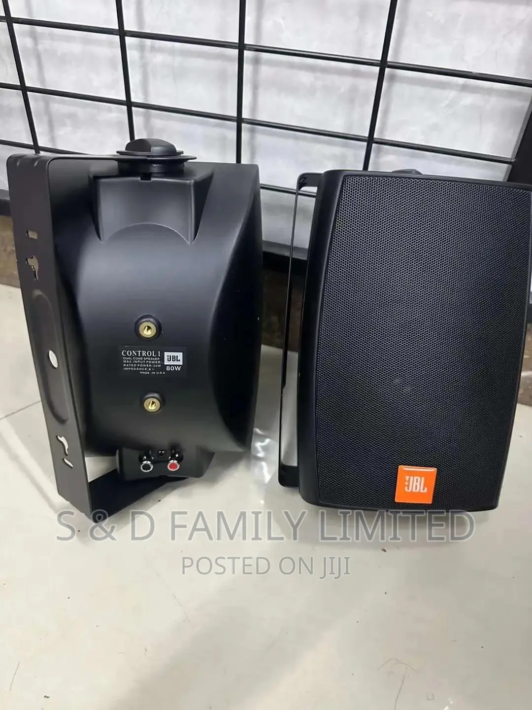 Black Wall Mount Speaker