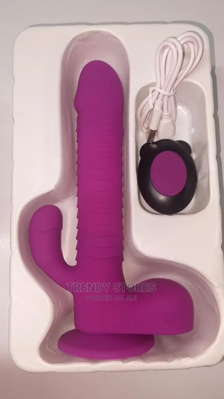Remote Controlled G Spot Vibrating Dildo
