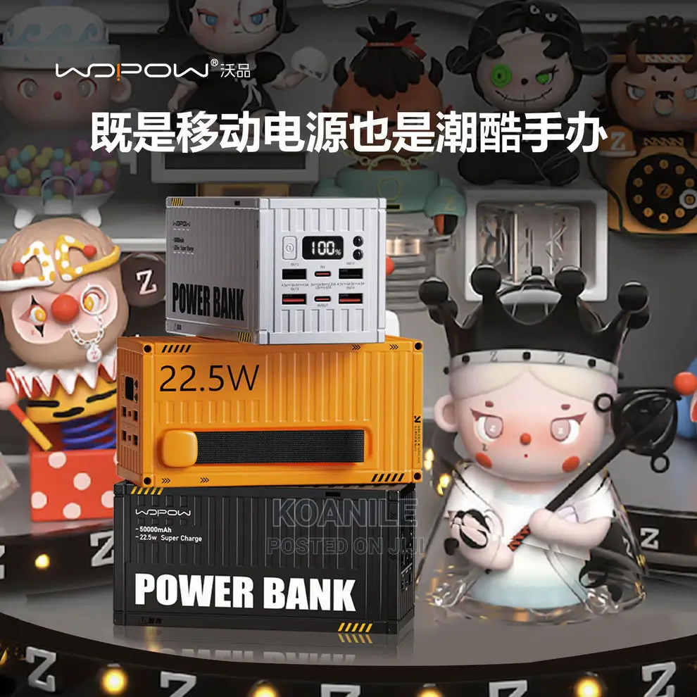 Wopow 50000mah Container Super Fast Powerbank (22.5w)