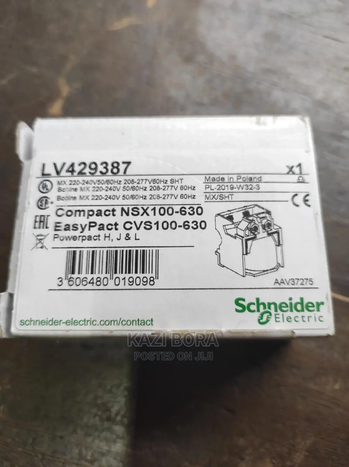Schneider McCb Shunt Trip, NSX CVS