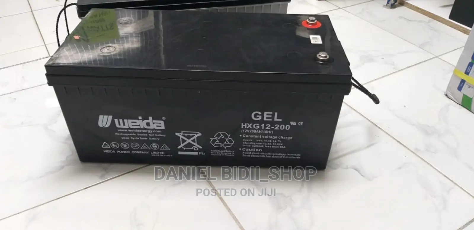 Weida HXG 12-200 12v 200ah Deep Cycle Solar Battery