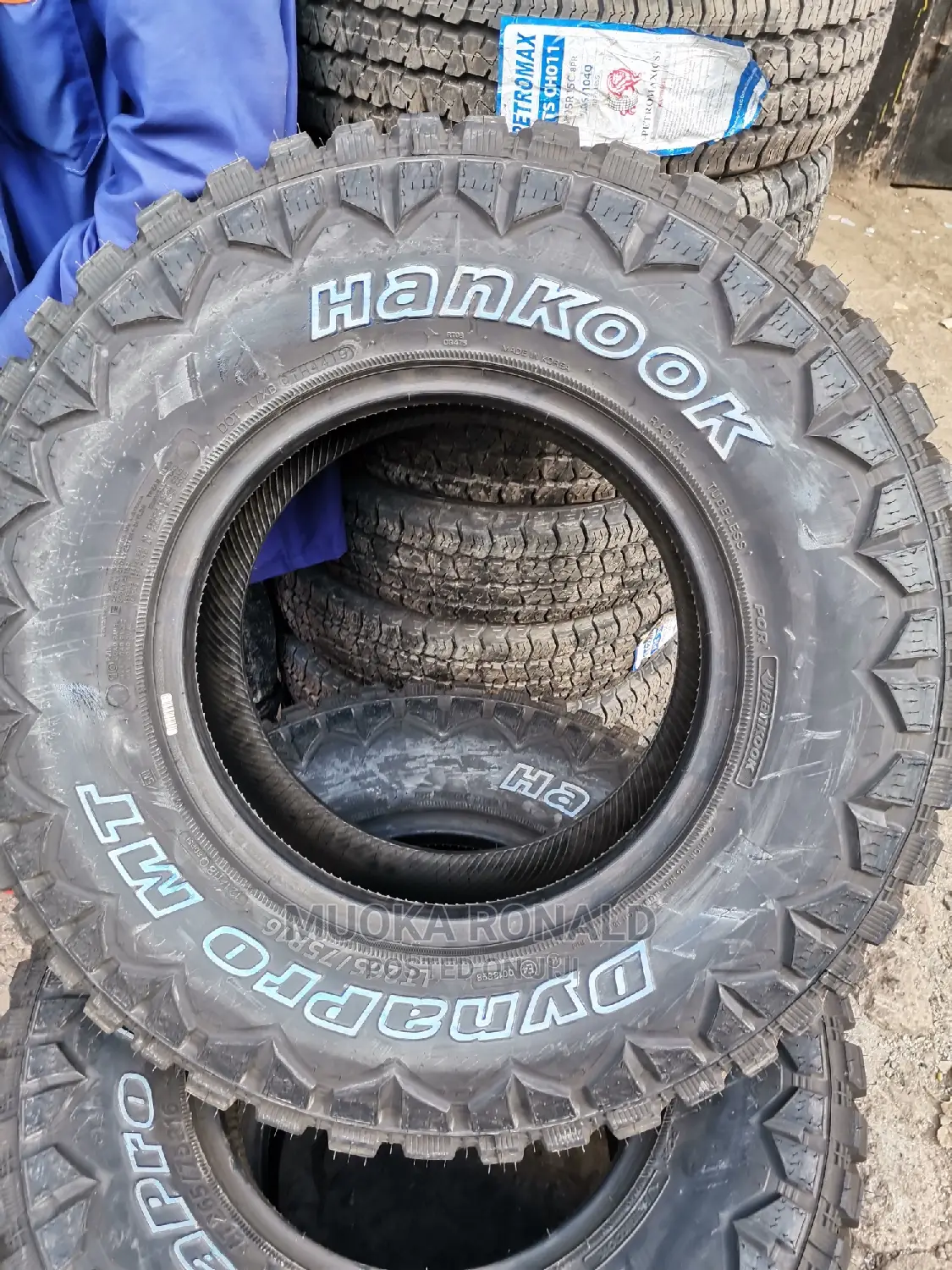 265/75r16 Hankook Tyre (M/T) Made in Korea