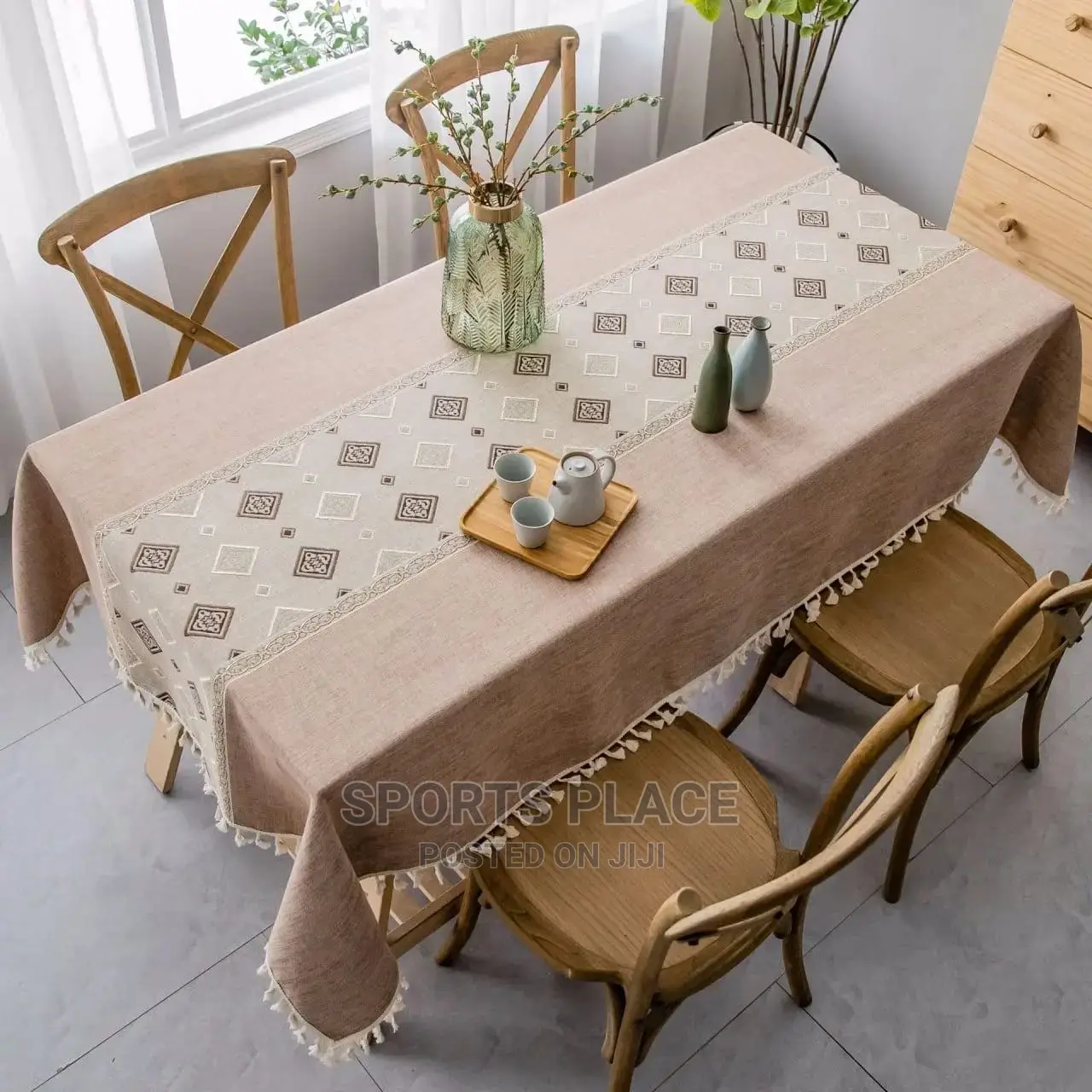 Cotton and Linen Table Covers