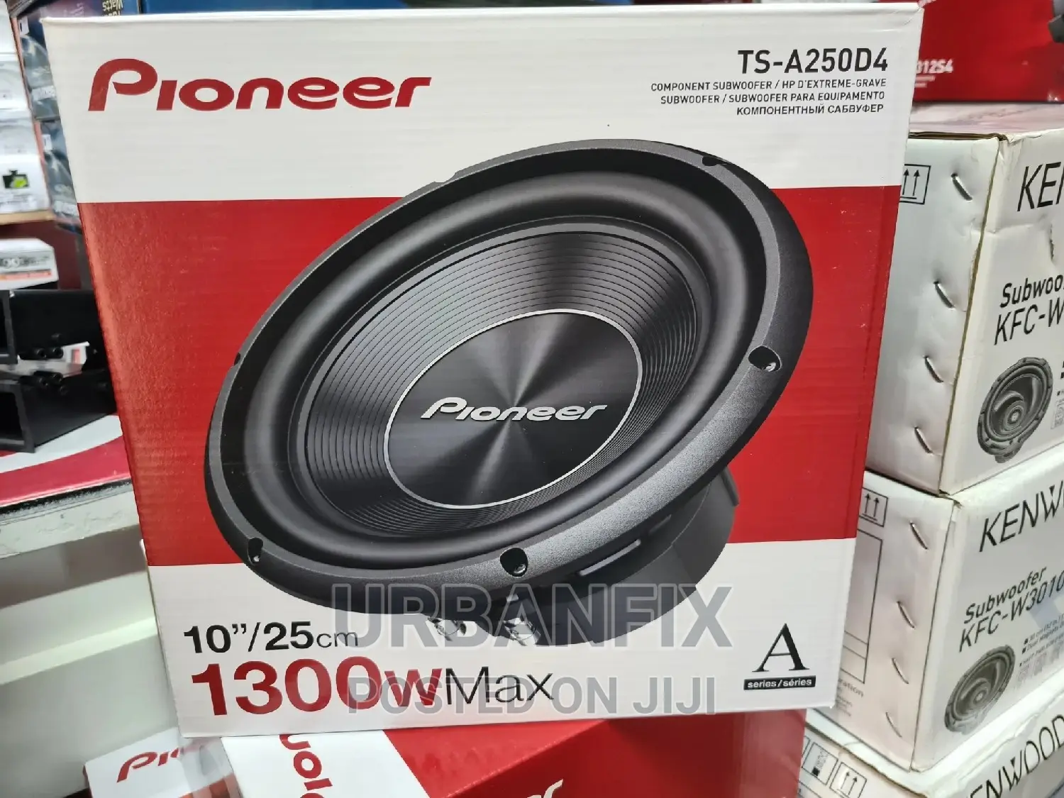 Pioneer TS-A250D4 10 Inch Double Coil Bass Subwoofer