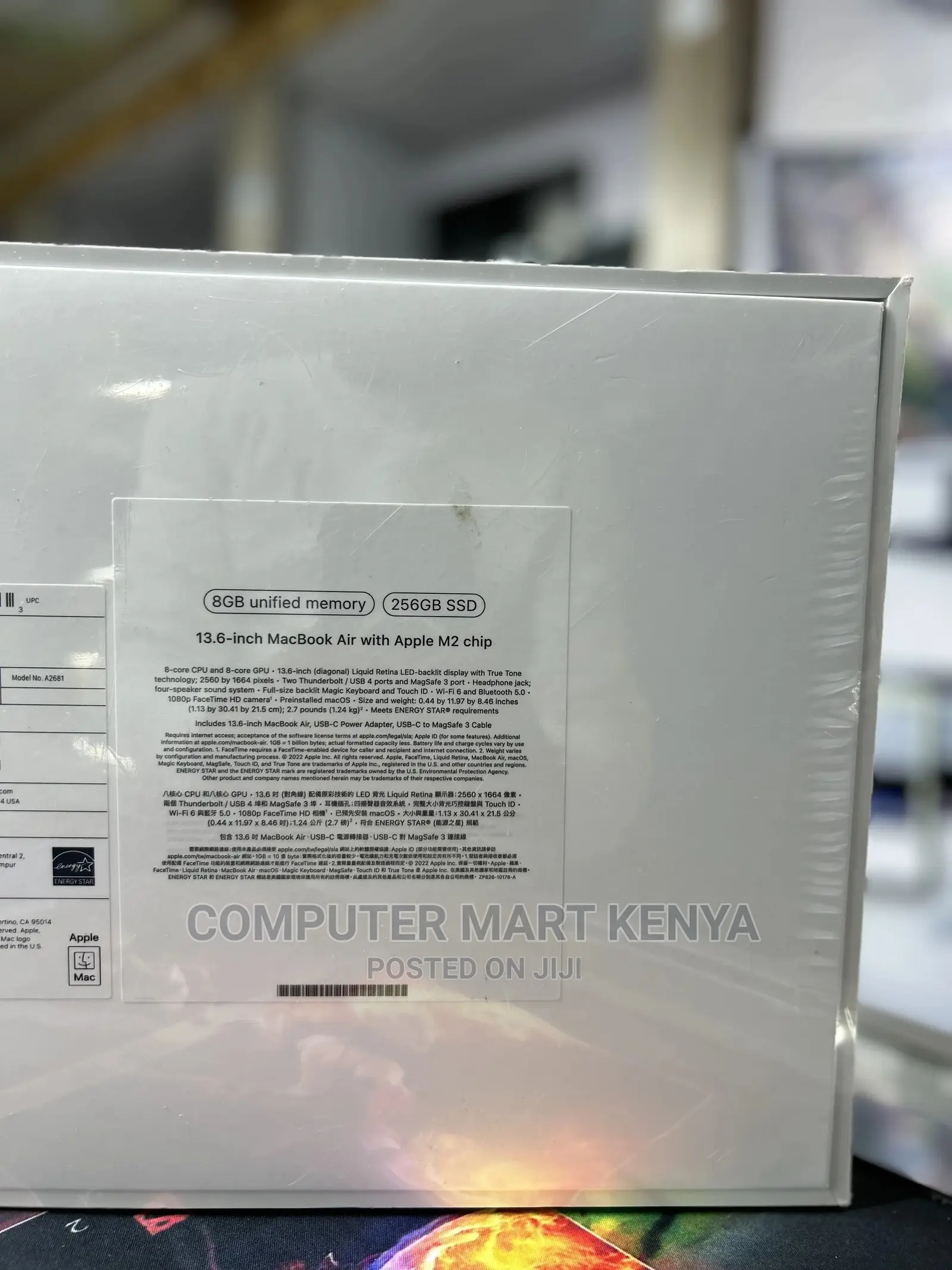 New Laptop Apple MacBook Pro 2023 M2 8GB Apple M2 SSD 256GB