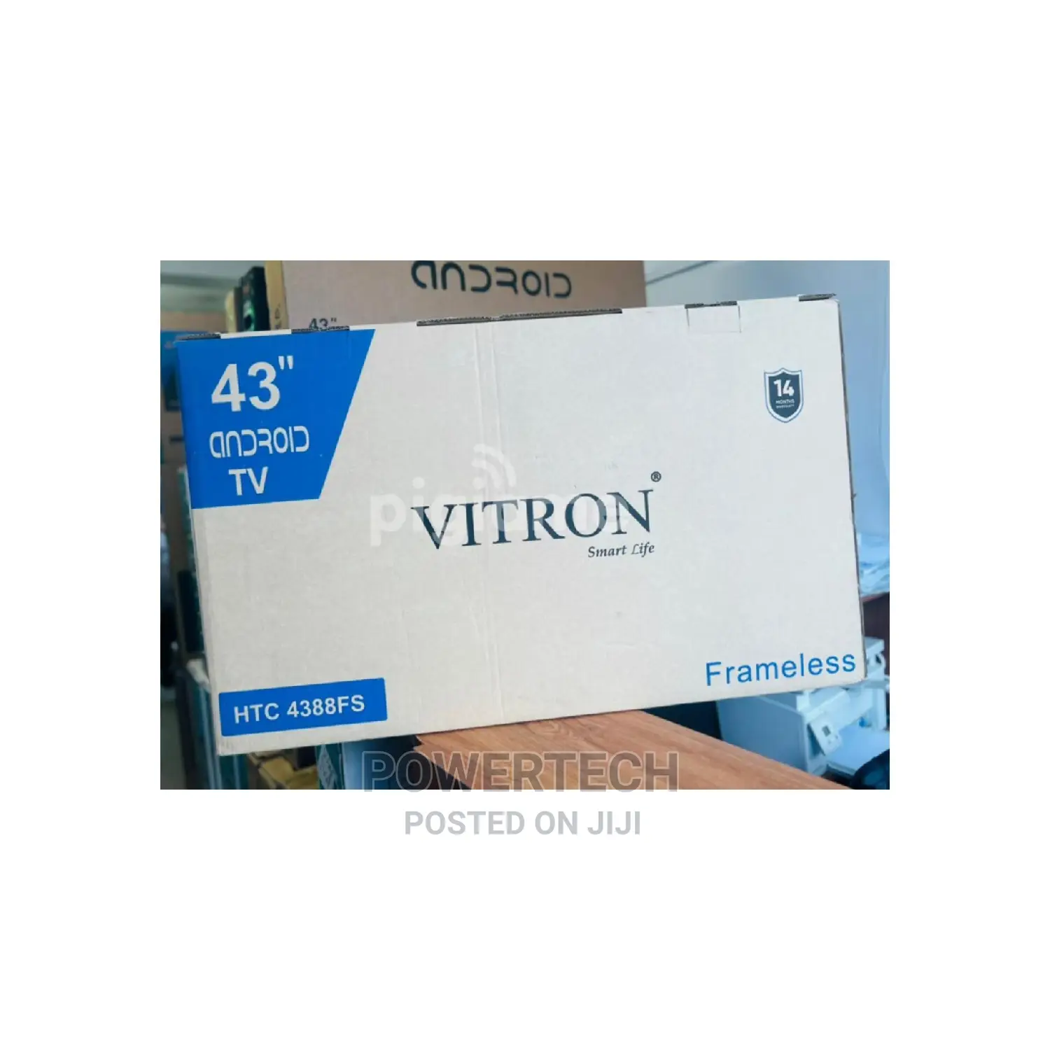Vitron 43 Inches Smart Android Tv.