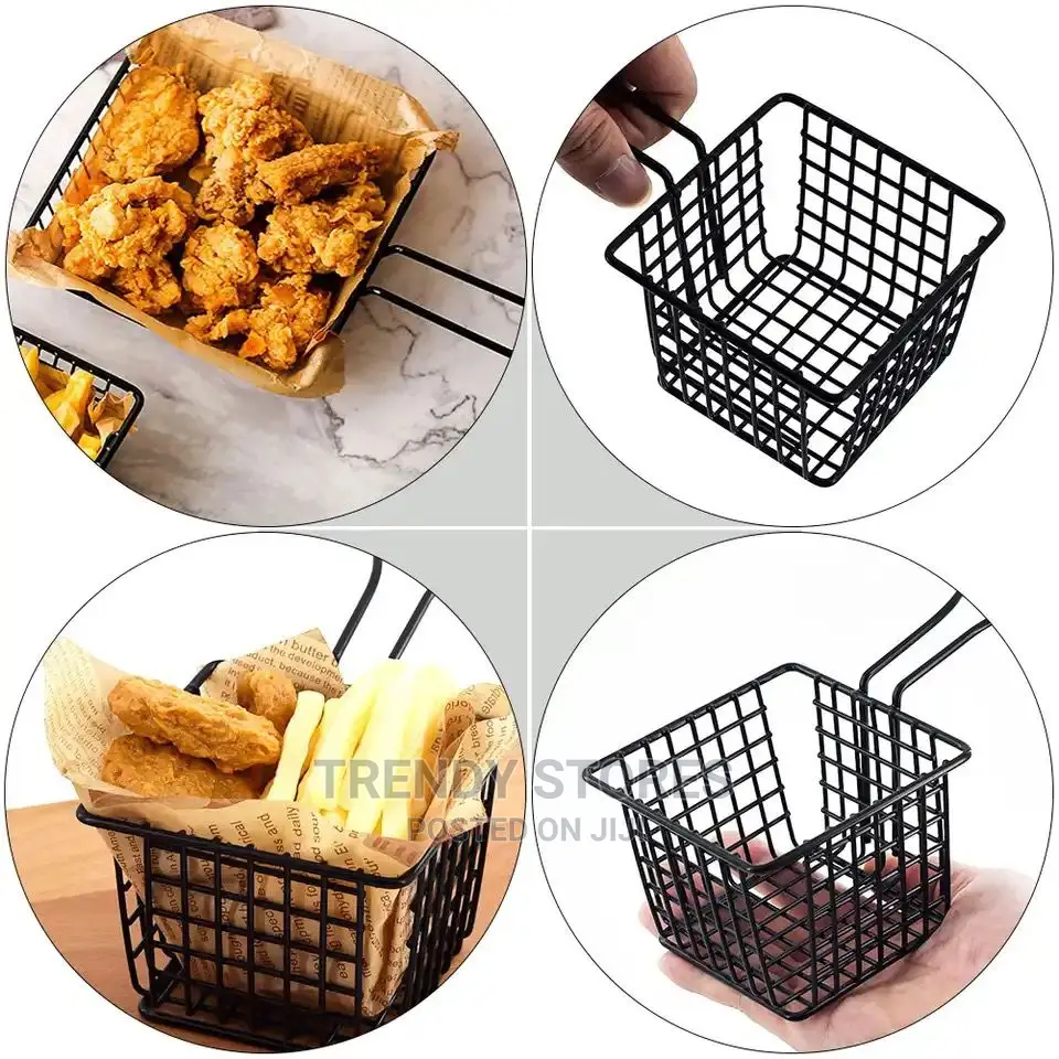 Mini French Fries Basket Stainless Steel