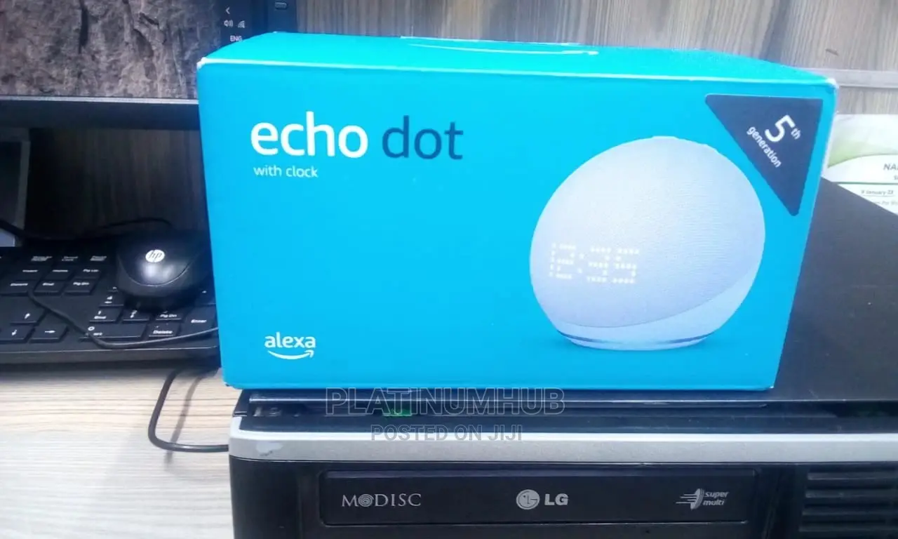 Echo Dot With Clock 5th Generation