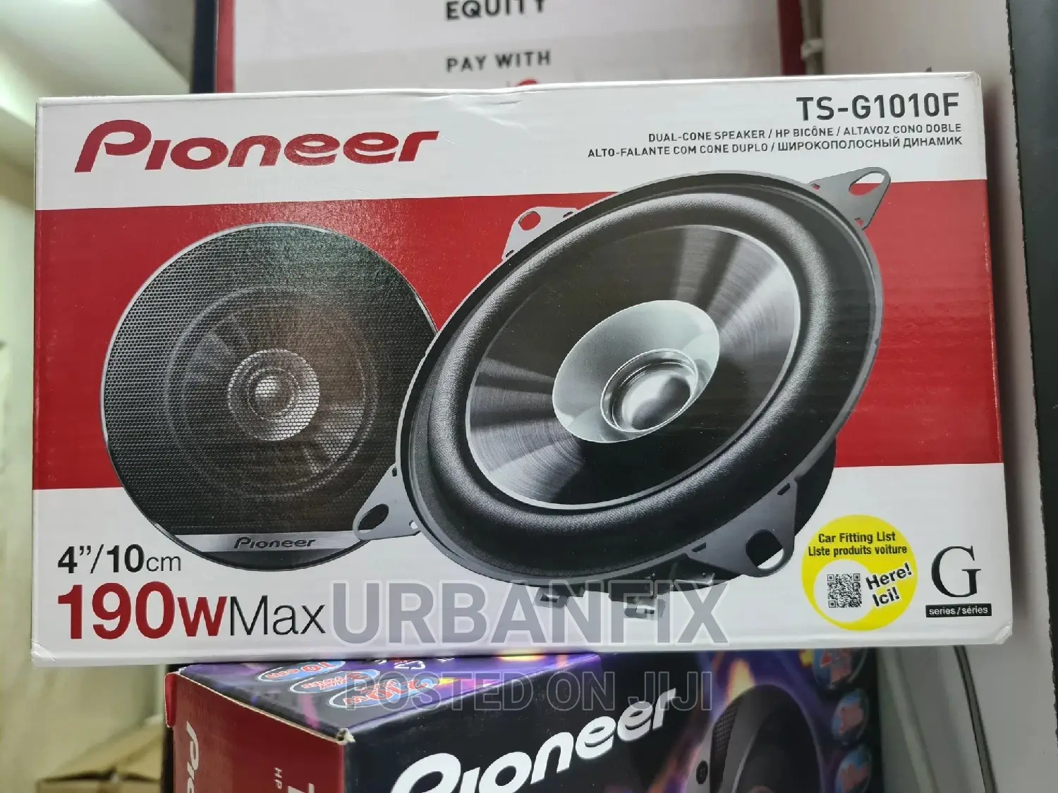 Pioneer 190 Watts 4 Inch Dashboard Speakers