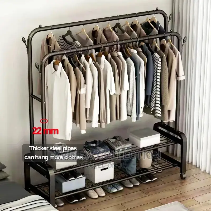 Double Pole Quality Clothe Rack