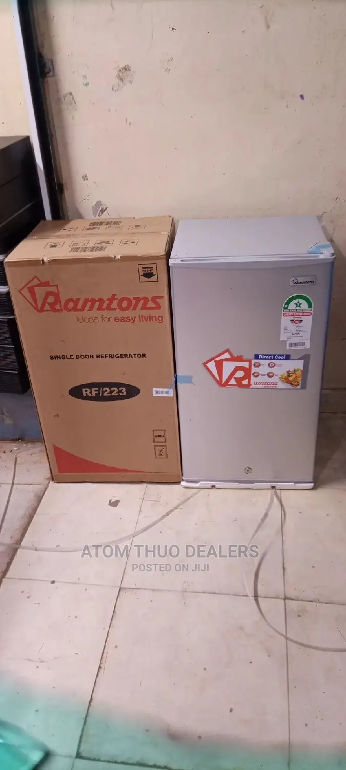 Ramtons RF/223-93 Litres Single Door Fridge- Silver
-