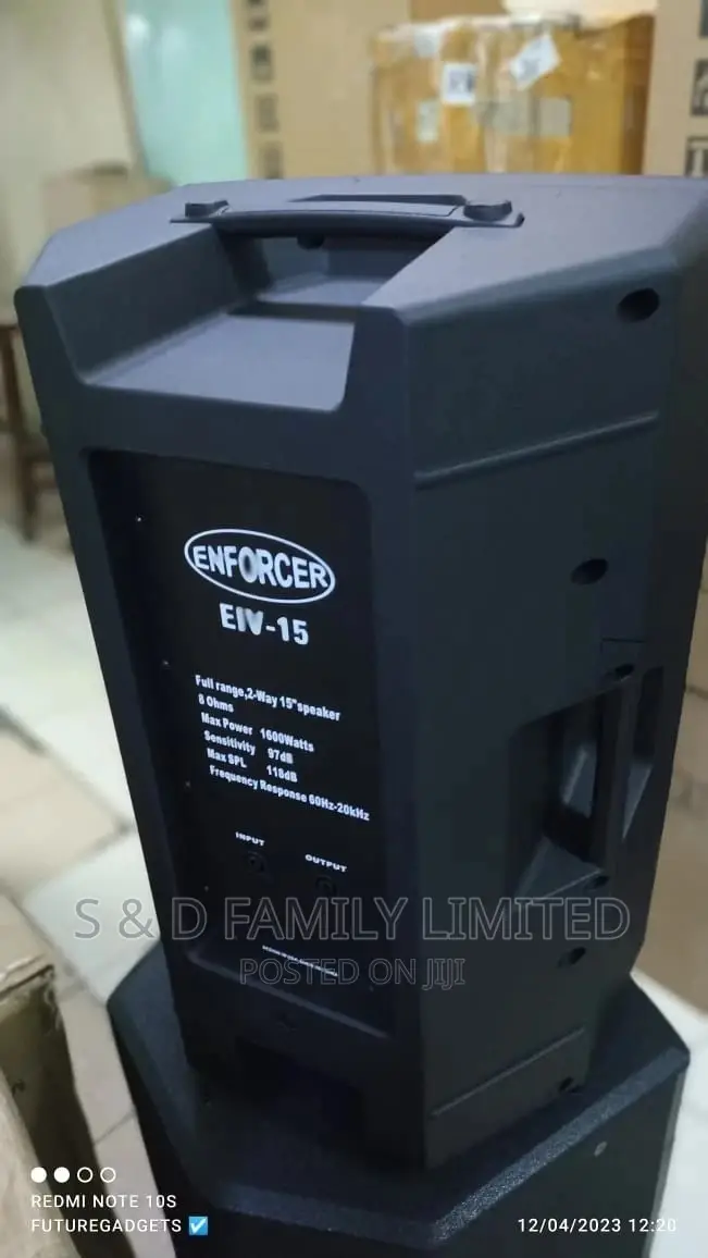 Enforcer Plastic Speaker