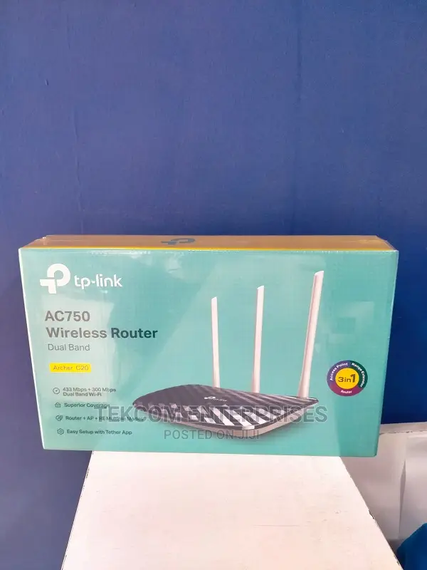 Tp-Link Ac750 Wireless Dual Band Router Archer C20