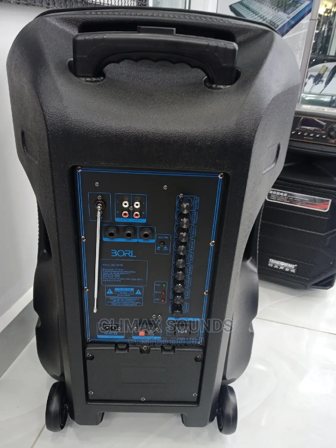Borl Powered Speaker 15 Inches