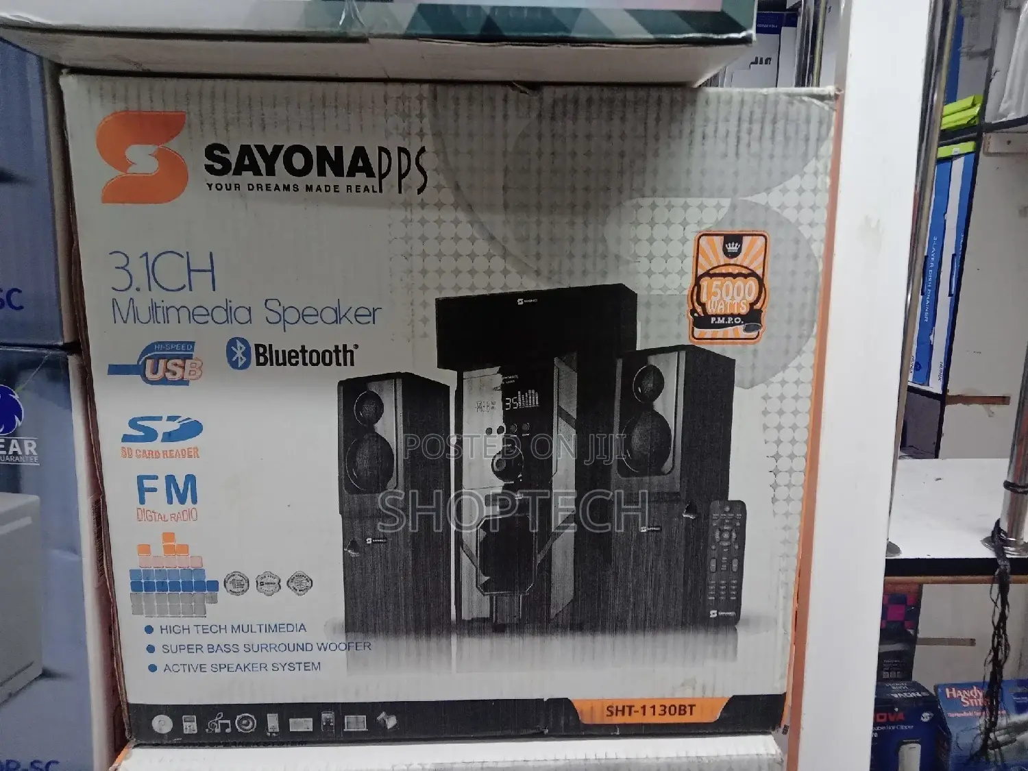 Sayona SHT-1130bt Home Theatre System 3.1ch