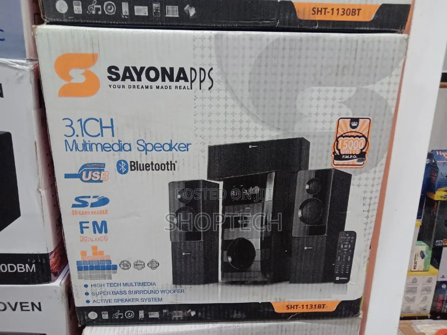 Sayona SHT-1131bt Home Theatre System 3.1ch