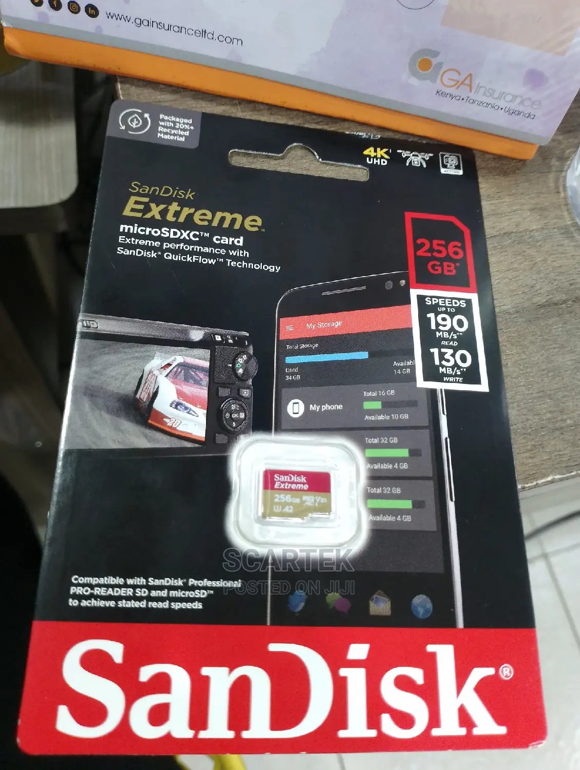 Sandisk Extreme Microsdxc Card 256GB
