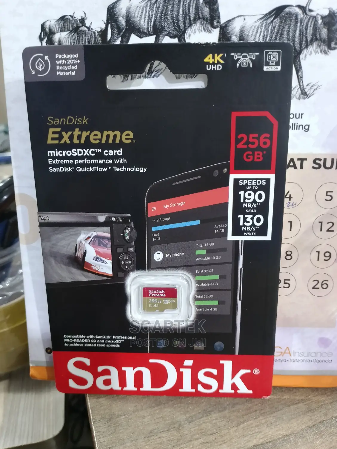 Sandisk Extreme Microsdxc Card 256GB