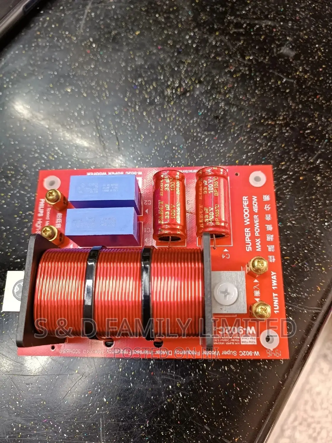 Bass Speaker External Crossover