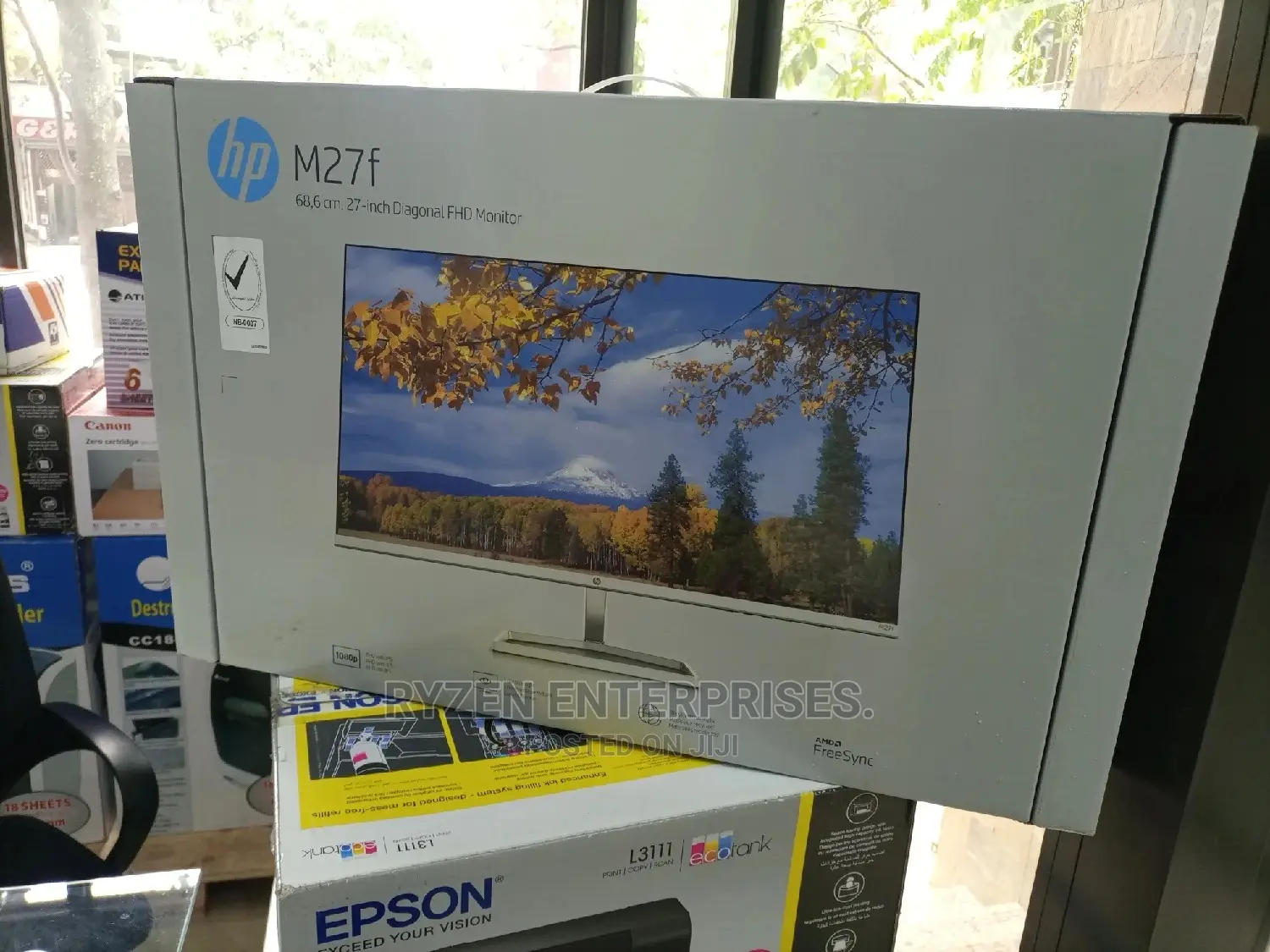 Hp M27f Monitor 27-Inch