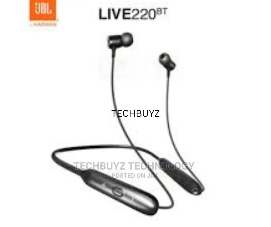 JBL LIVE 220bt- In-ear Neckband Wireless Headphone