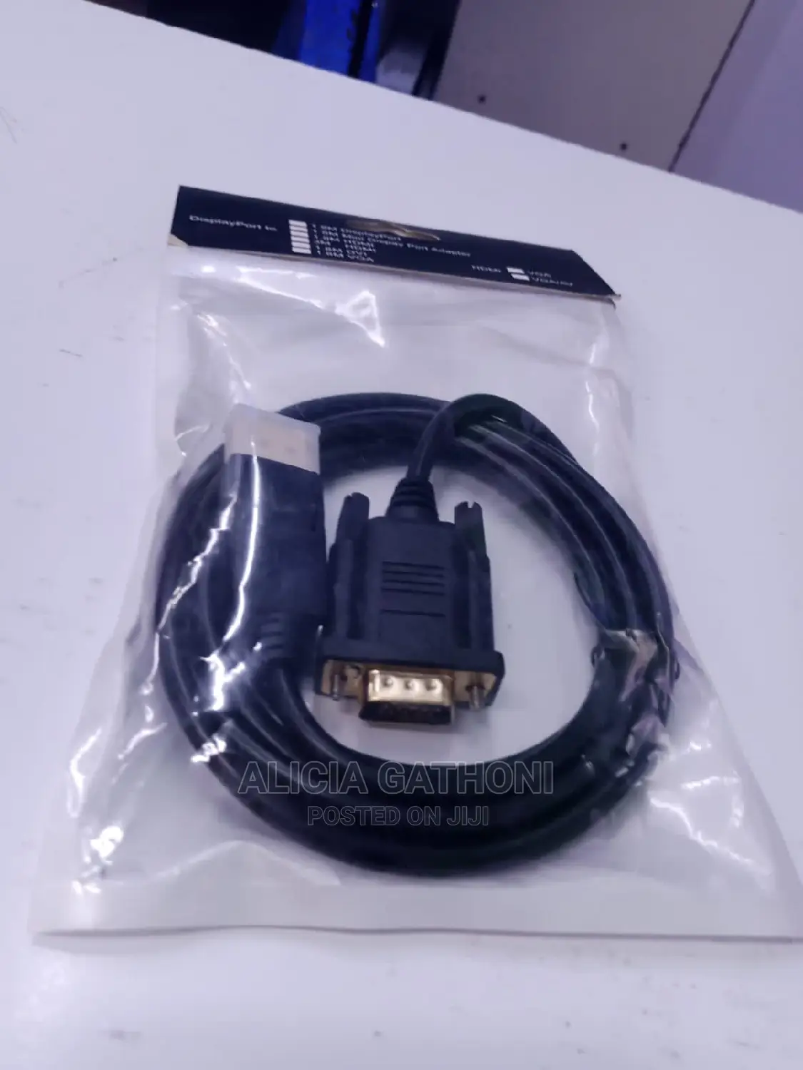 Display Port to VGA Cable 1.5m