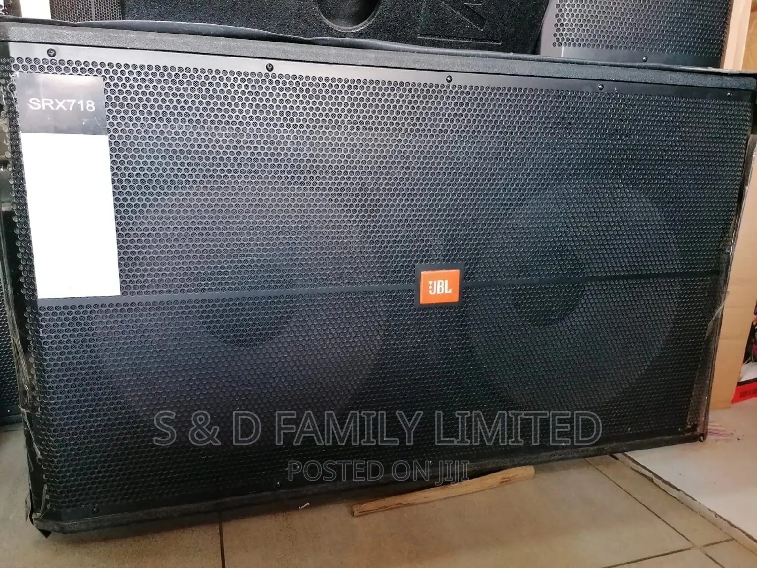 JBL Double Bass Speaker Now Available