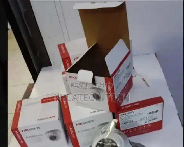 4 CCTV CAMERA 1080p With 500gb Harddisk