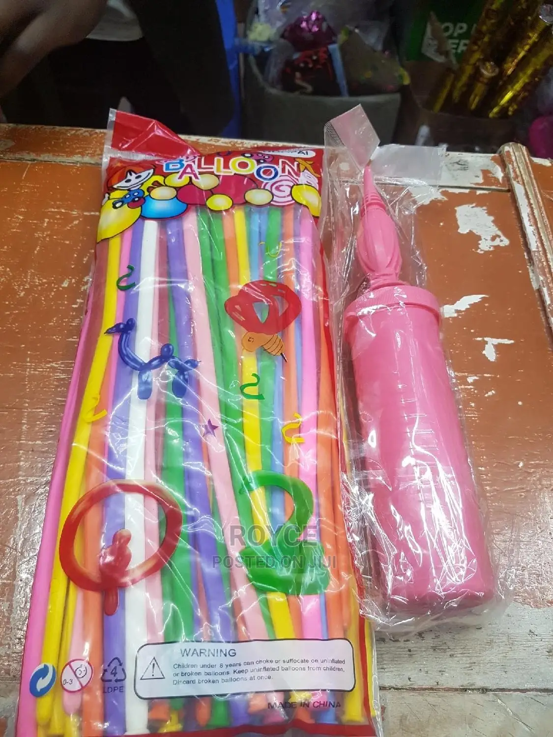 100pcs Modelling Ballons + Pump