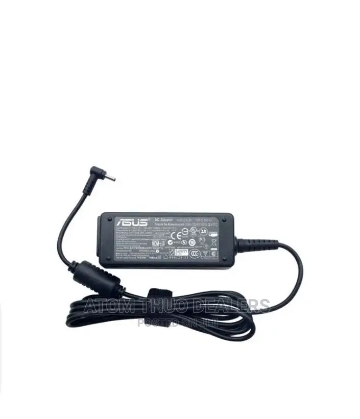 Asus Laptop Charger Complete With Power Cable - 19V, 1.75A
