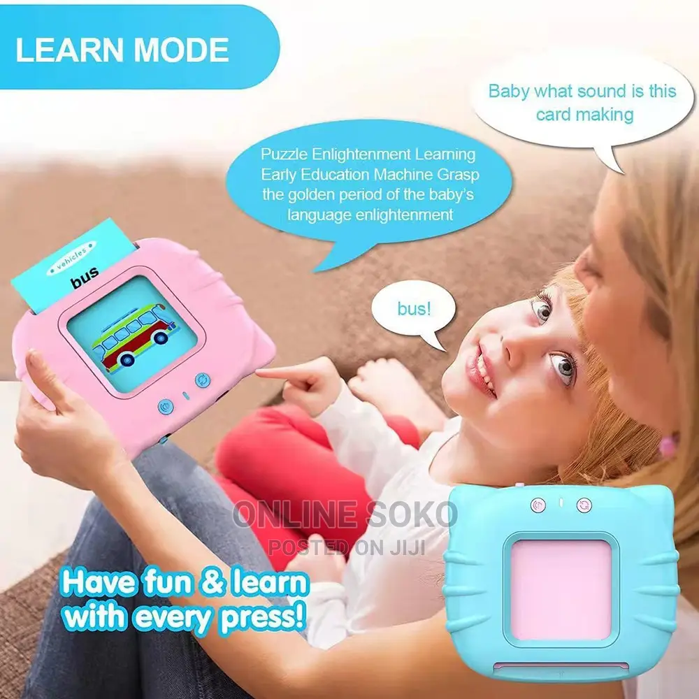 Kids Talking Audio Flashcards Reading Educational Toy