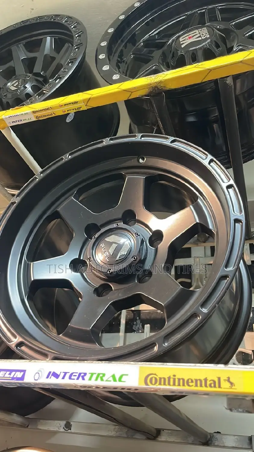 Black Fuel 15 Inch Rims Set